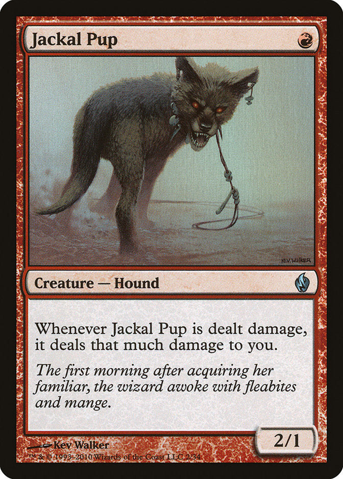 Jackal Pup [Premium Deck Series: Fire and Lightning] | Yard's Games Ltd