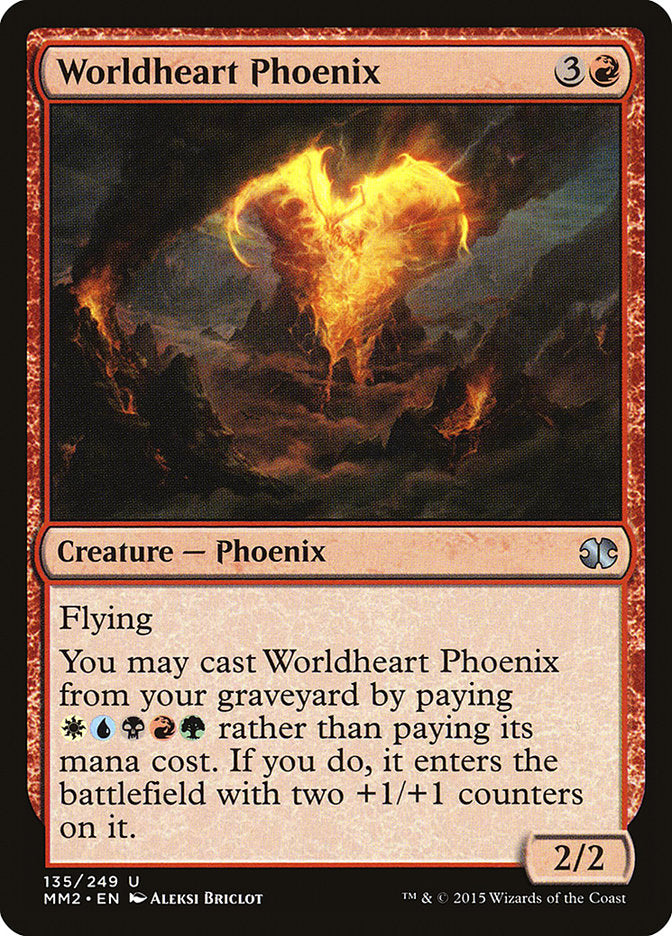 Worldheart Phoenix [Modern Masters 2015] | Yard's Games Ltd