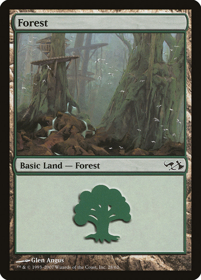 Forest (28) [Duel Decks: Elves vs. Goblins] | Yard's Games Ltd