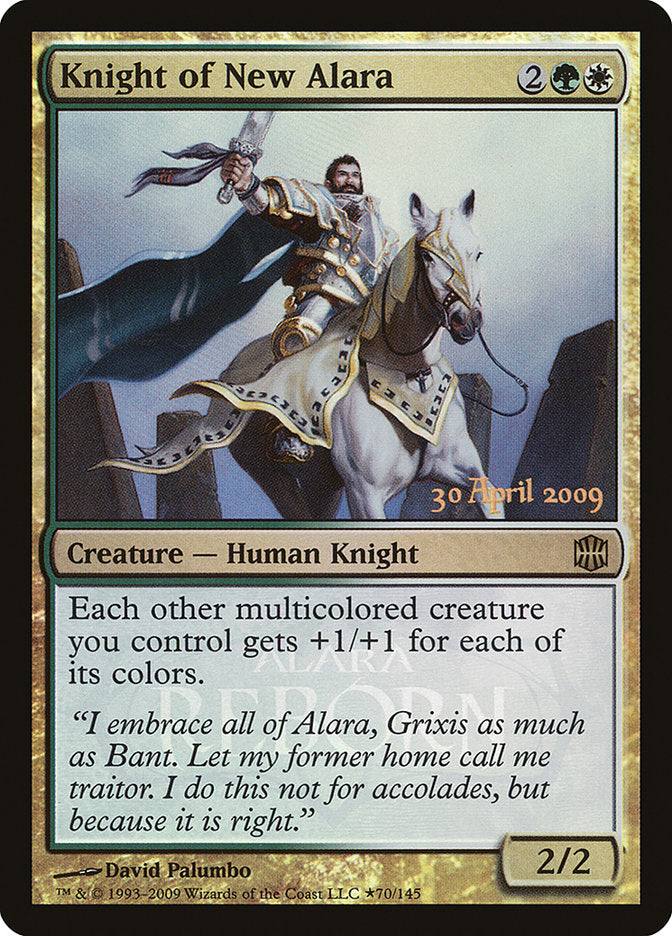 Knight of New Alara (Launch) [Alara Reborn Promos] | Yard's Games Ltd
