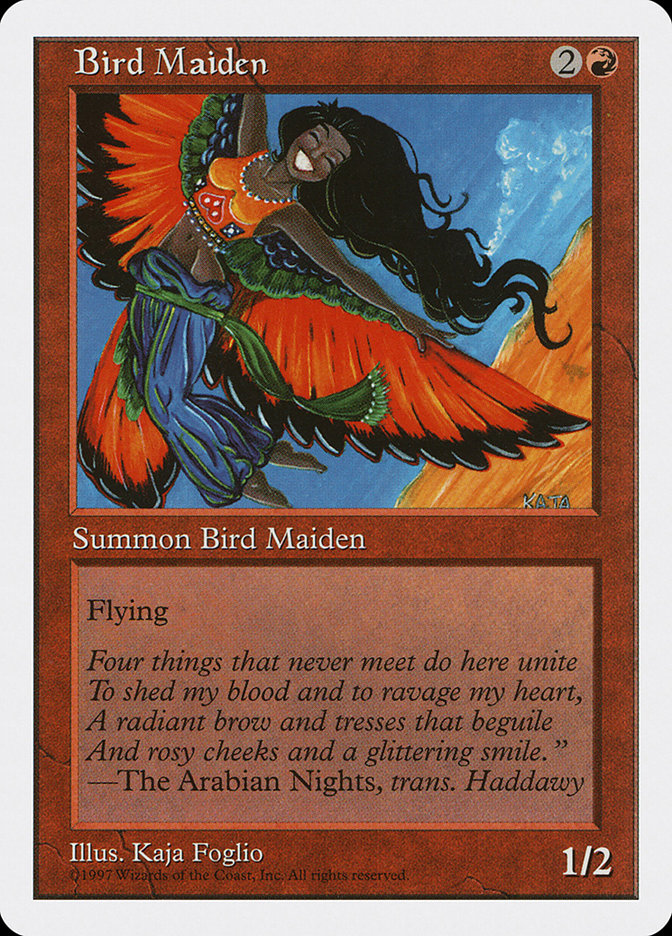 Bird Maiden [Fifth Edition] | Yard's Games Ltd