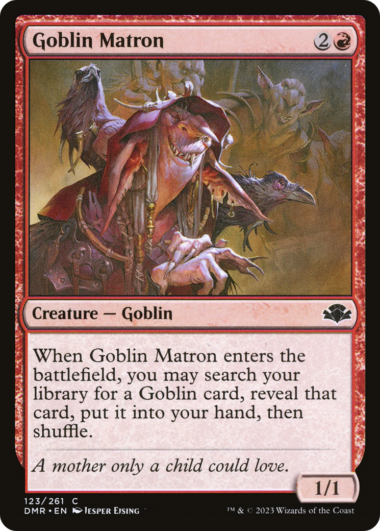 Goblin Matron [Dominaria Remastered] | Yard's Games Ltd
