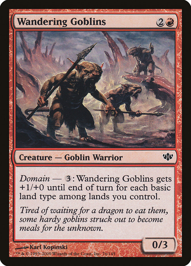 Wandering Goblins [Conflux] | Yard's Games Ltd