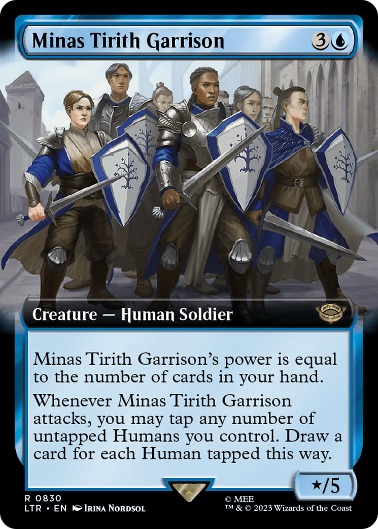 Minas Tirith Garrison (Extended Art) [The Lord of the Rings: Tales of Middle-Earth] | Yard's Games Ltd