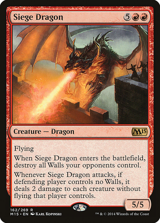 Siege Dragon [Magic 2015] | Yard's Games Ltd