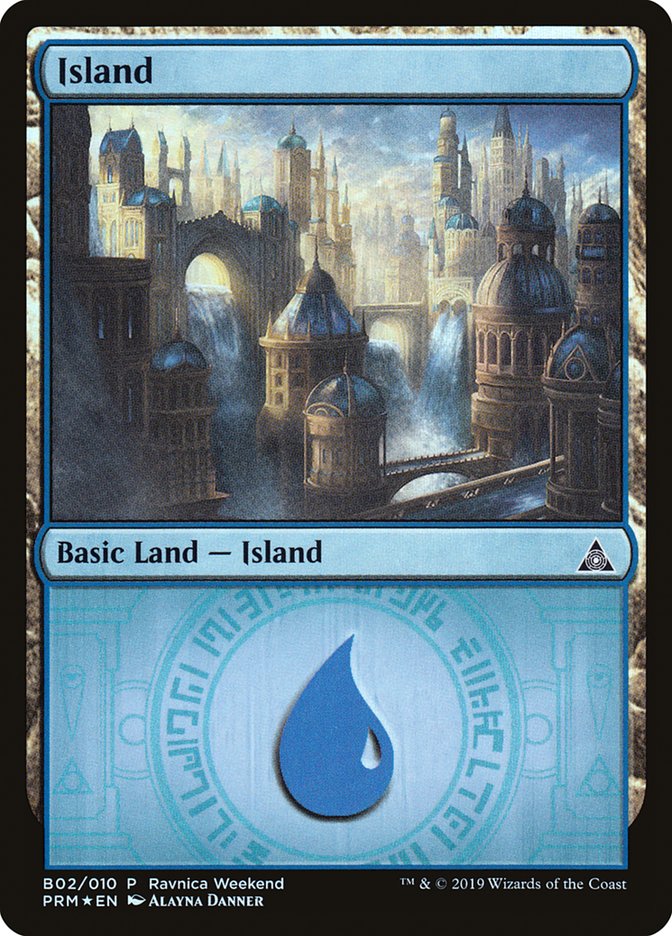 Island (B02) [Ravnica Allegiance Guild Kit] | Yard's Games Ltd