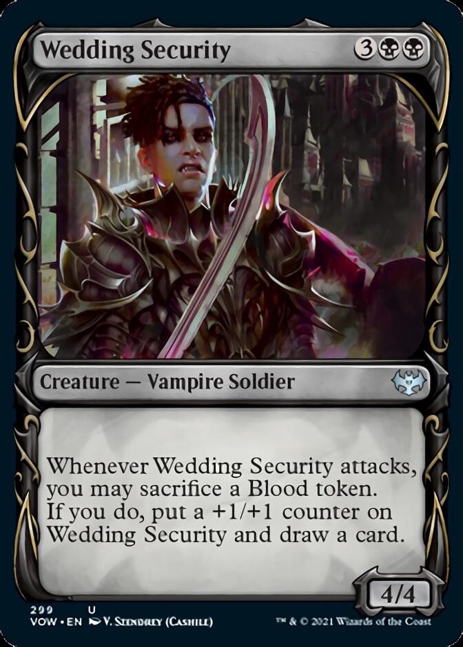 Wedding Security (Showcase Fang Frame) [Innistrad: Crimson Vow] | Yard's Games Ltd