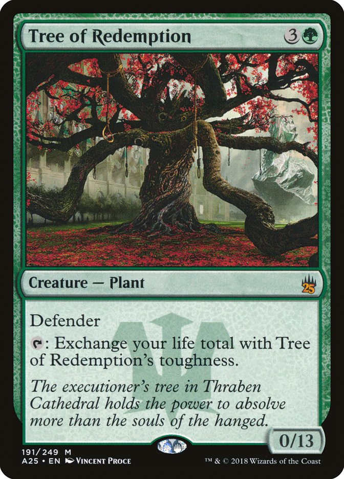 Tree of Redemption [Masters 25] | Yard's Games Ltd