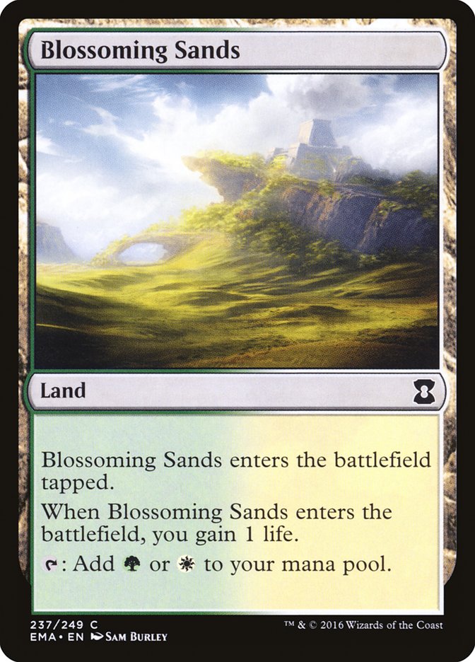 Blossoming Sands [Eternal Masters] | Yard's Games Ltd