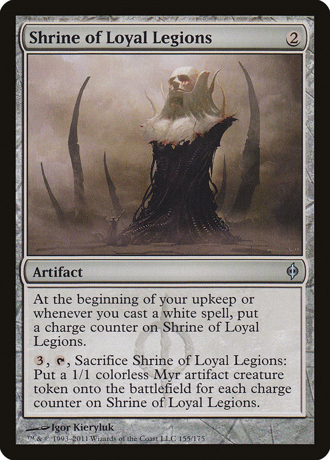 Shrine of Loyal Legions [New Phyrexia] | Yard's Games Ltd