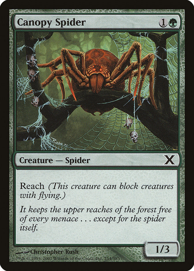 Canopy Spider [Tenth Edition] | Yard's Games Ltd