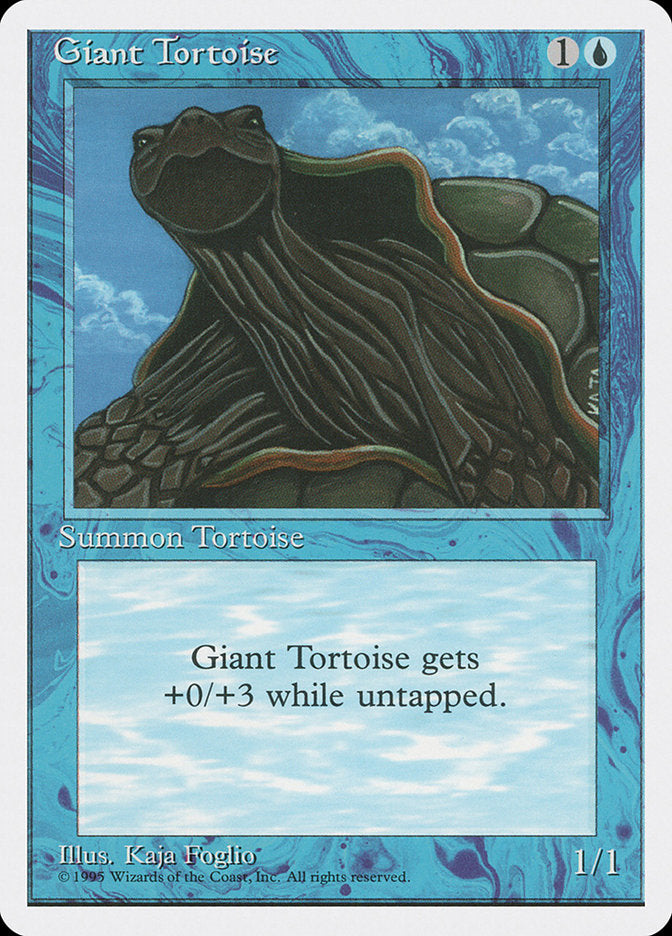 Giant Tortoise [Fourth Edition] | Yard's Games Ltd