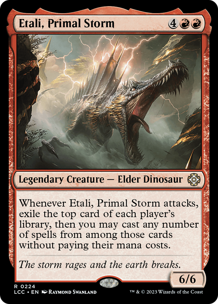 Etali, Primal Storm [The Lost Caverns of Ixalan Commander] | Yard's Games Ltd