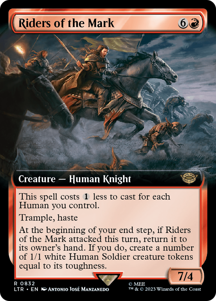 Riders of the Mark (Extended Art) [The Lord of the Rings: Tales of Middle-Earth] | Yard's Games Ltd