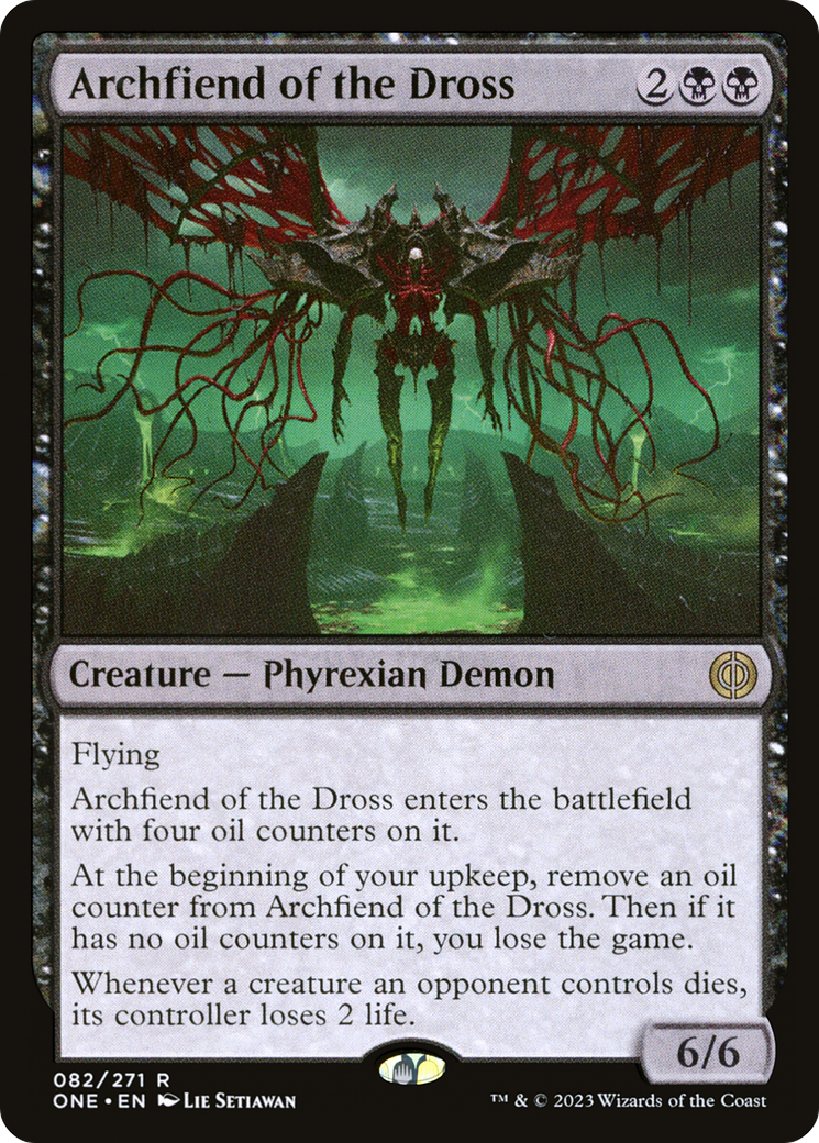 Archfiend of the Dross [Phyrexia: All Will Be One] | Yard's Games Ltd