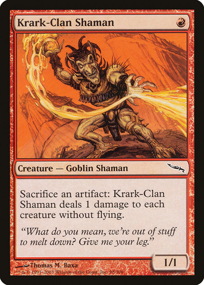 Krark-Clan Shaman [Mirrodin] | Yard's Games Ltd