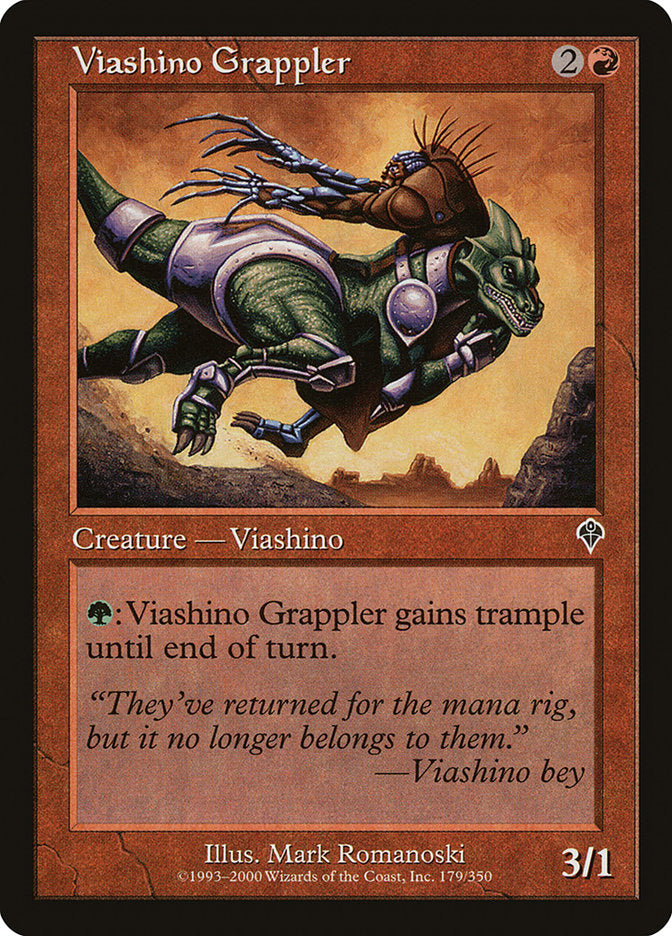 Viashino Grappler [Invasion] | Yard's Games Ltd