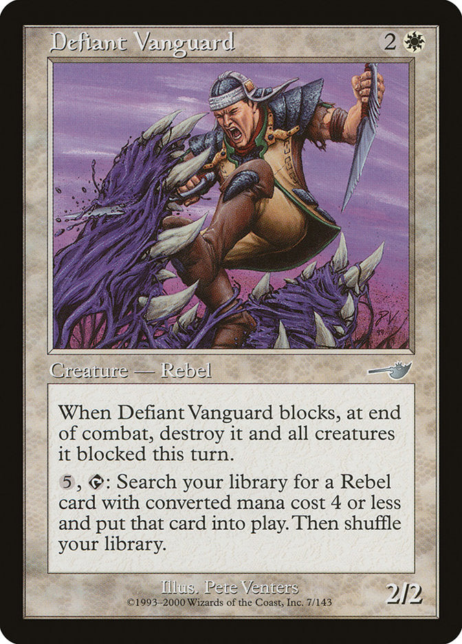 Defiant Vanguard [Nemesis] | Yard's Games Ltd