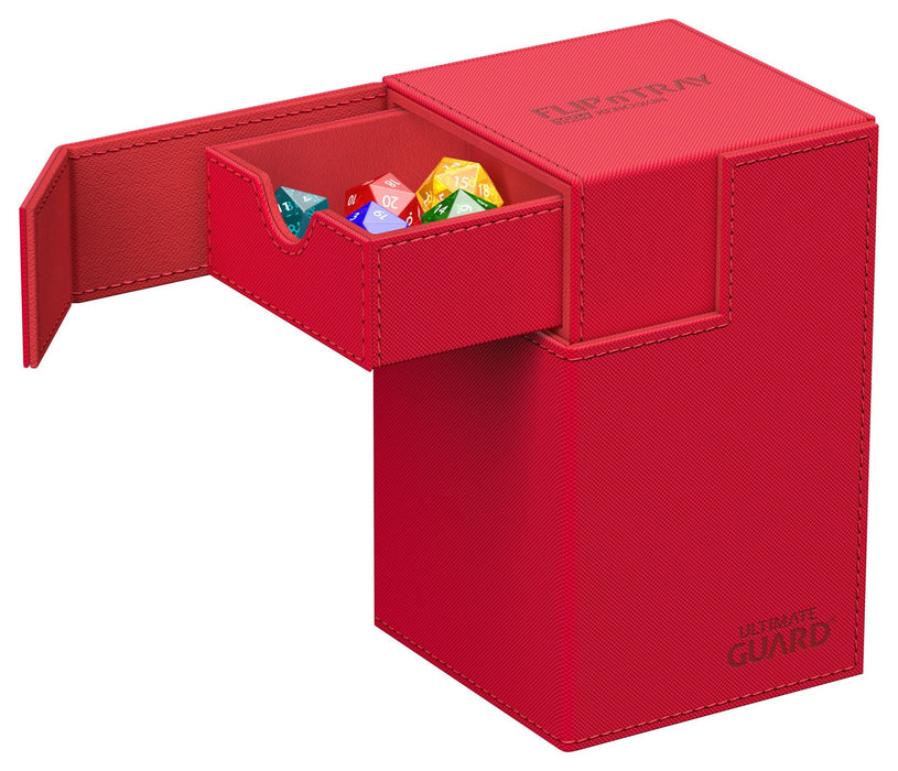 Ultimate Guard Deck Case Flip N Tray 100+ Xenoskin - Red