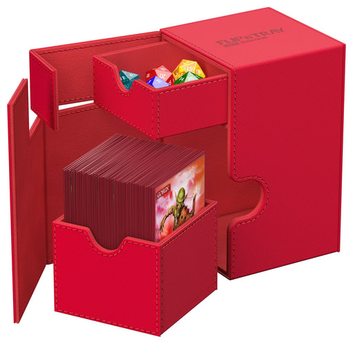 Ultimate Guard Deck Case Flip N Tray 100+ Xenoskin - Red