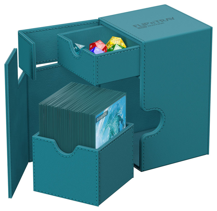 Ultimate Guard Deck Case Flip N Tray 100+ Xenoskin - Petrol