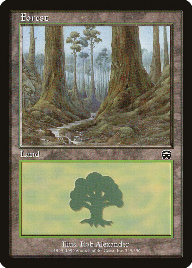 Forest (349) [Mercadian Masques] | Yard's Games Ltd