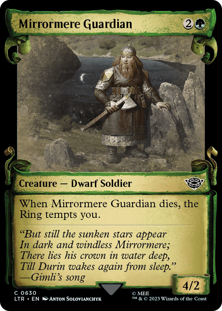 Mirrormere Guardian [The Lord of the Rings: Tales of Middle-Earth Showcase Scrolls] | Yard's Games Ltd