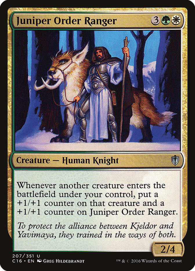 Juniper Order Ranger [Commander 2016] | Yard's Games Ltd