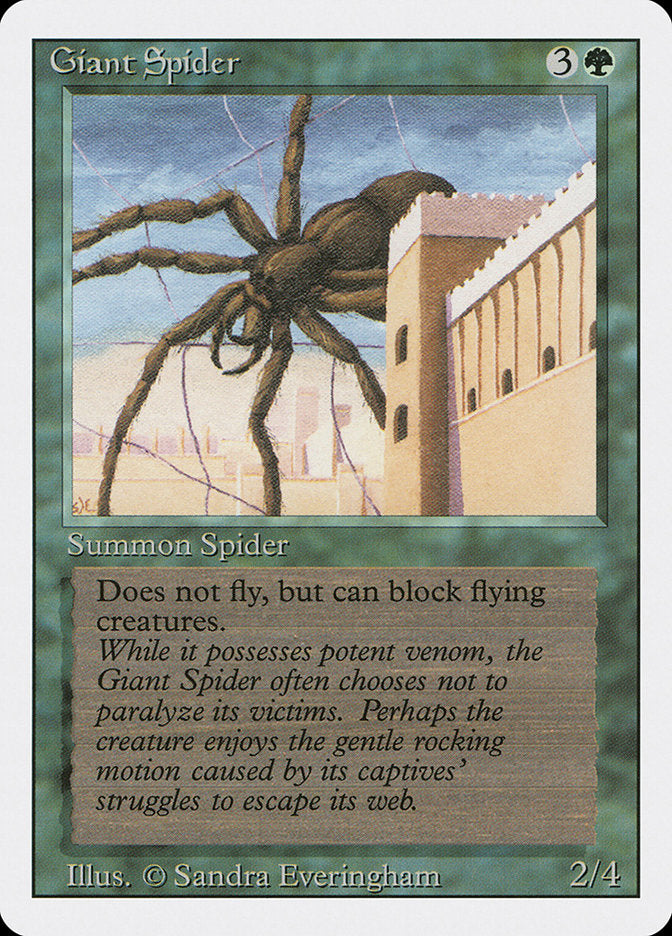 Giant Spider [Revised Edition] | Yard's Games Ltd