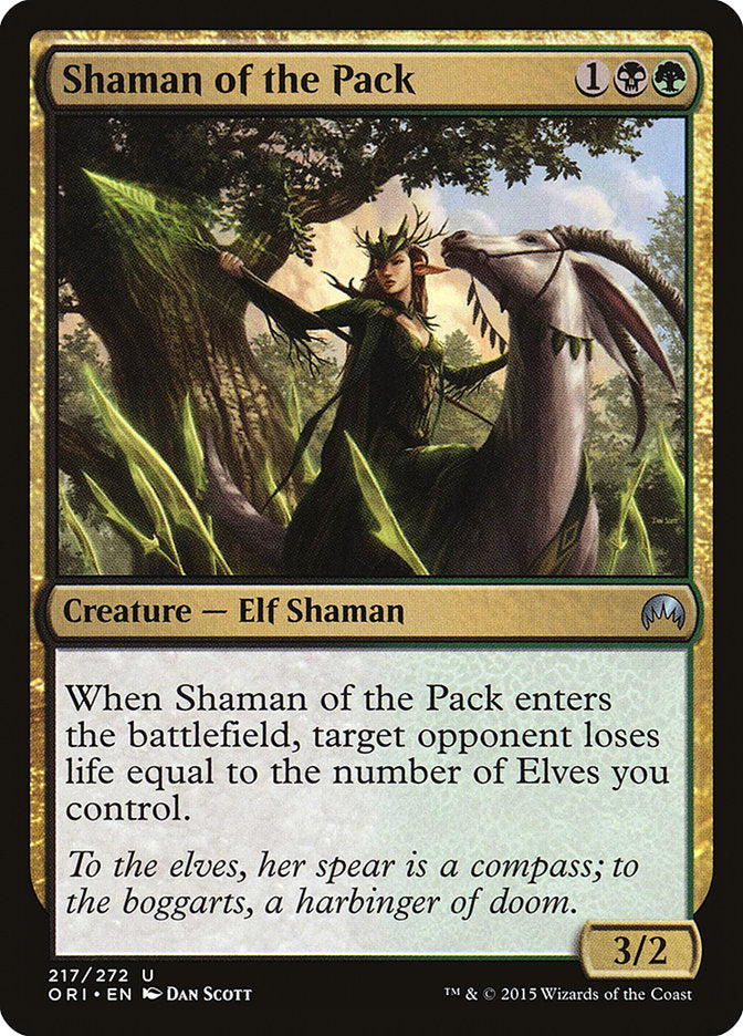 Shaman of the Pack [Magic Origins] | Yard's Games Ltd