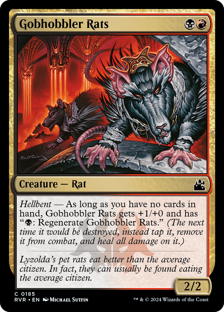 Gobhobbler Rats [Ravnica Remastered] | Yard's Games Ltd