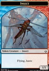 Insect // Warrior Double-Sided Token [Hour of Devastation Tokens] | Yard's Games Ltd