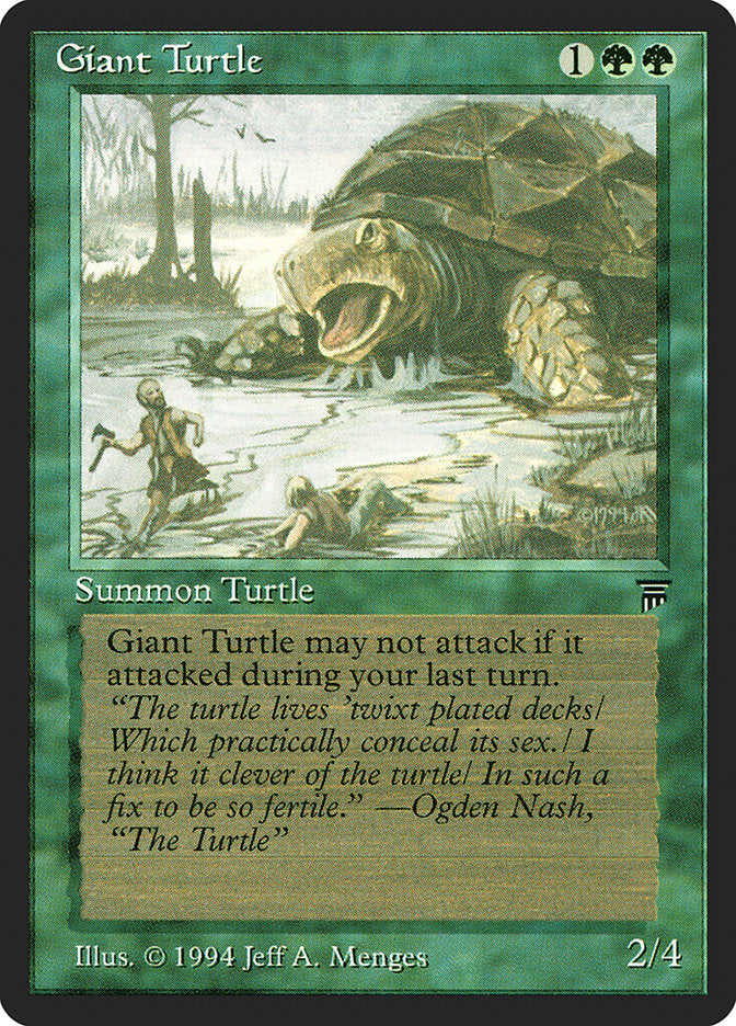 Giant Turtle [Legends] | Yard's Games Ltd