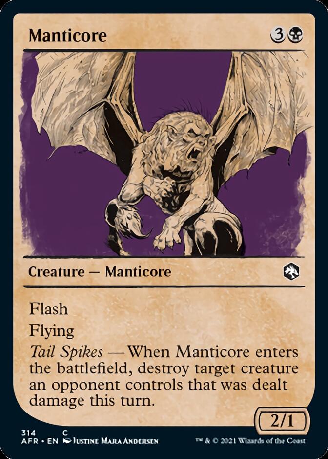 Manticore (Showcase) [Dungeons & Dragons: Adventures in the Forgotten Realms] | Yard's Games Ltd