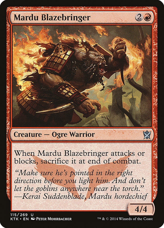 Mardu Blazebringer [Khans of Tarkir] | Yard's Games Ltd