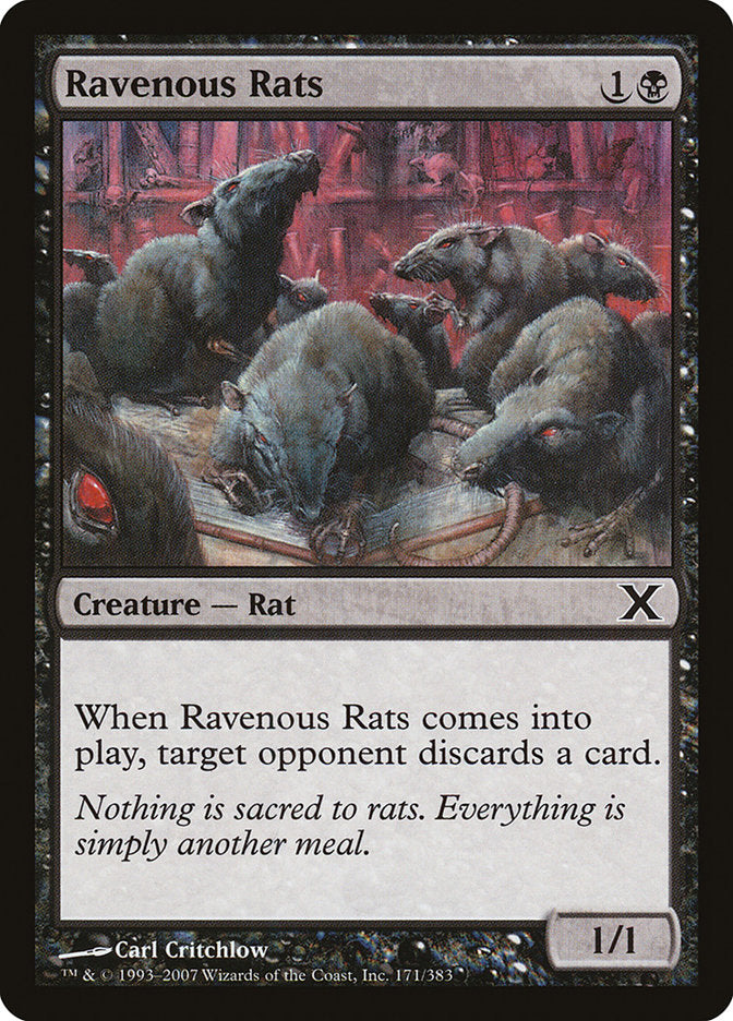 Ravenous Rats [Tenth Edition] | Yard's Games Ltd