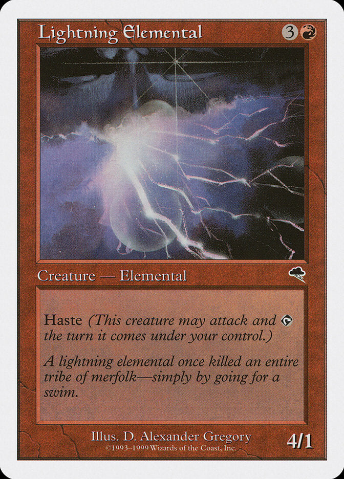 Lightning Elemental [Battle Royale] | Yard's Games Ltd
