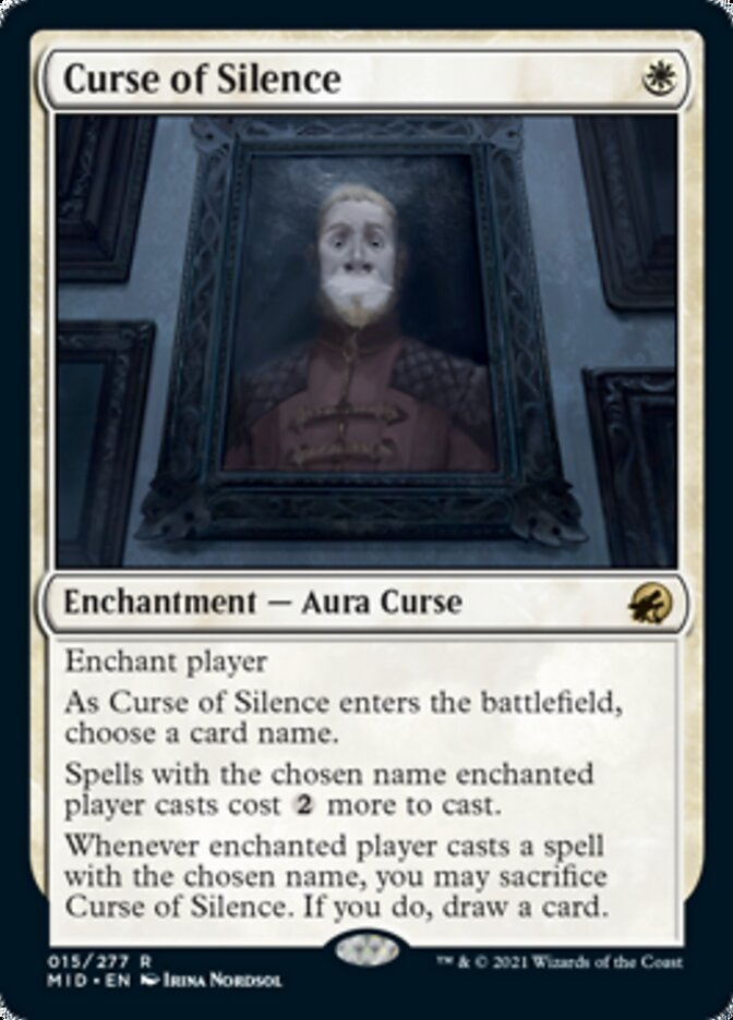 Curse of Silence [Innistrad: Midnight Hunt] | Yard's Games Ltd