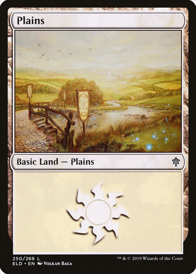 Plains (250) [Throne of Eldraine] | Yard's Games Ltd