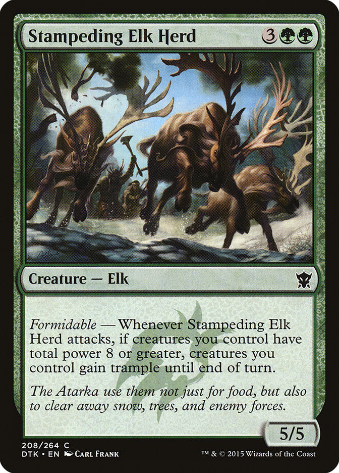 Stampeding Elk Herd [Dragons of Tarkir] | Yard's Games Ltd