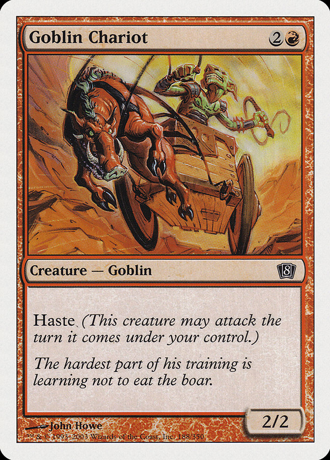 Goblin Chariot [Eighth Edition] | Yard's Games Ltd