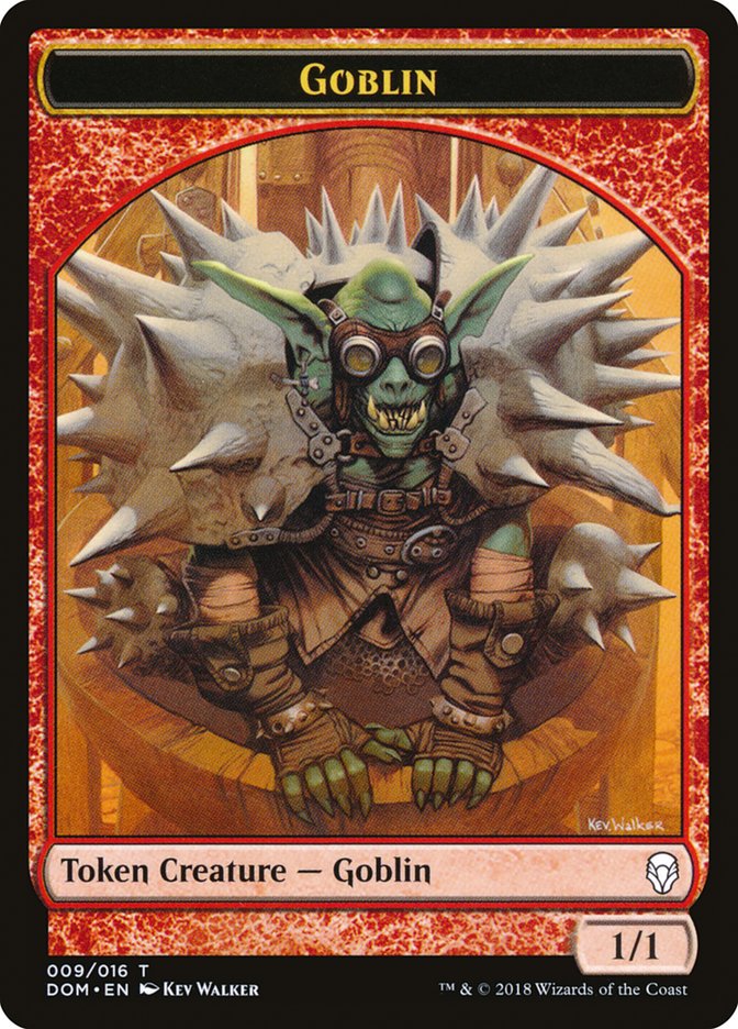 Goblin Token [Dominaria Tokens] | Yard's Games Ltd
