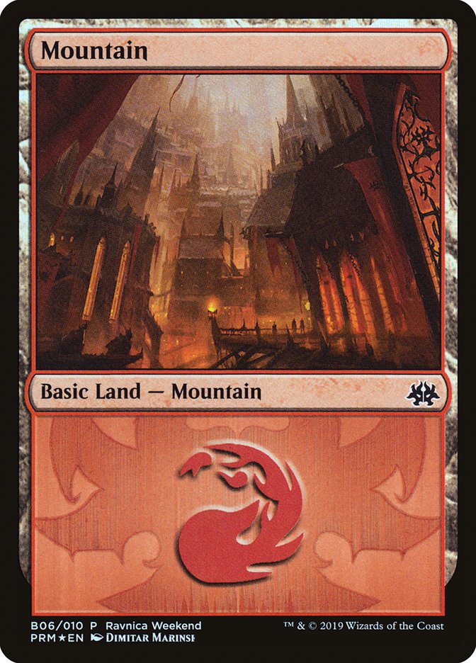 Mountain (B06) [Ravnica Allegiance Guild Kit] | Yard's Games Ltd