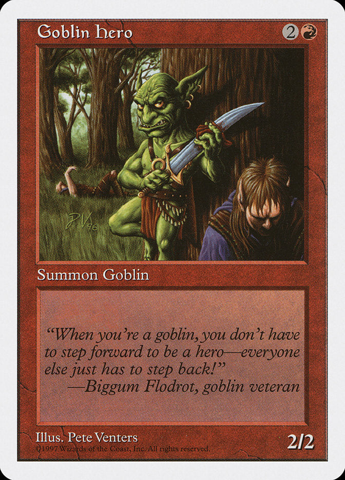 Goblin Hero [Fifth Edition] | Yard's Games Ltd