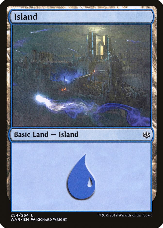 Island (254) [War of the Spark] | Yard's Games Ltd