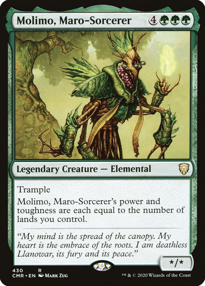 Molimo, Maro-Sorcerer [Commander Legends] | Yard's Games Ltd