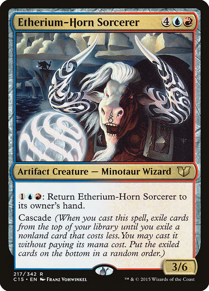 Etherium-Horn Sorcerer [Commander 2015] | Yard's Games Ltd