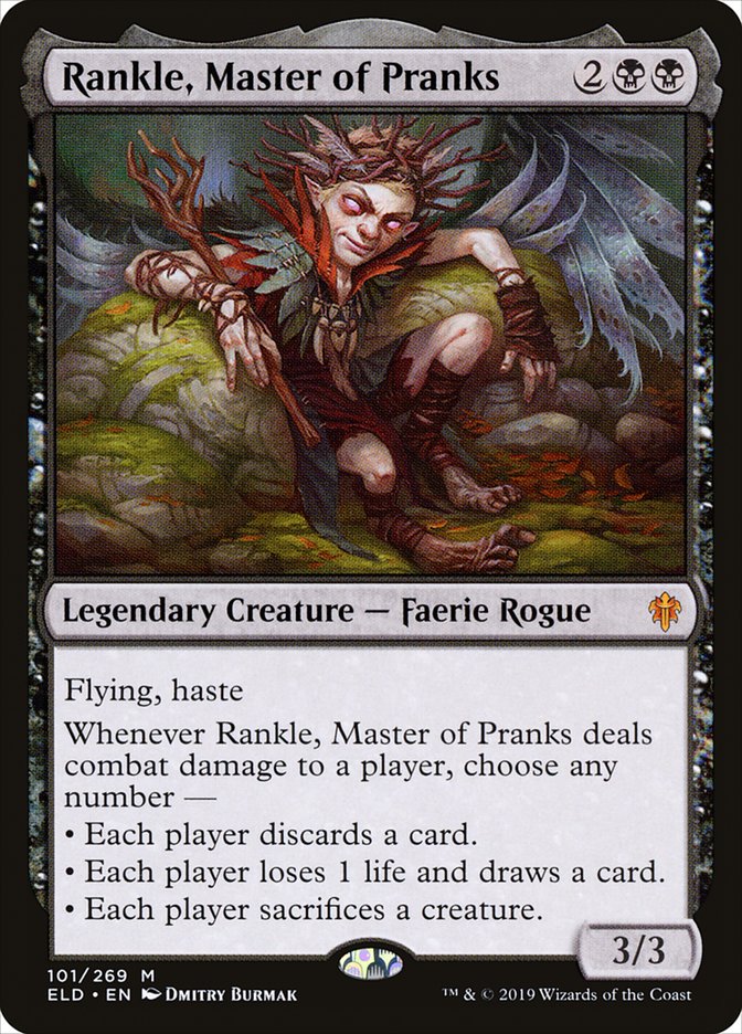 Rankle, Master of Pranks [Throne of Eldraine] | Yard's Games Ltd