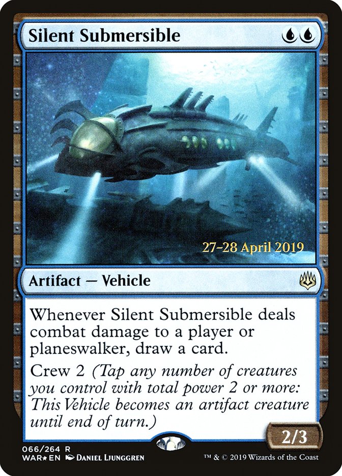 Silent Submersible [War of the Spark Prerelease Promos] | Yard's Games Ltd