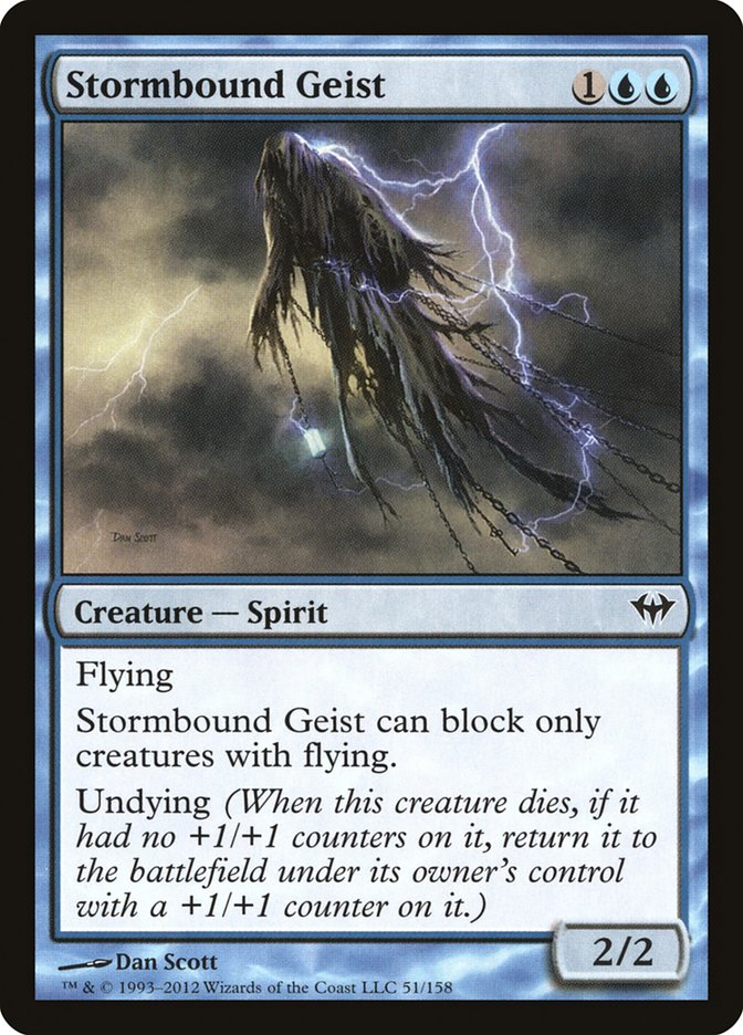 Stormbound Geist [Dark Ascension] | Yard's Games Ltd